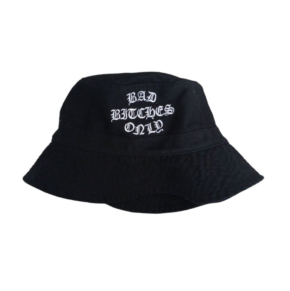 HLZBLZ Black Bucket Hat